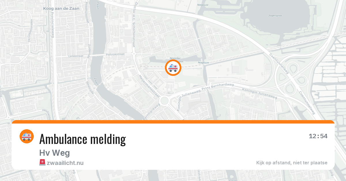 Ambulance melding — 4 jul 2026