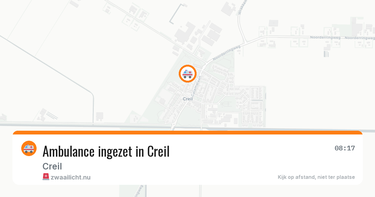 Ambulance ingezet in Creil — 22 jun 2026
