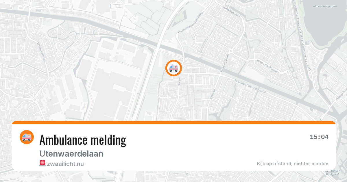 Ambulance melding — 10 feb 2026