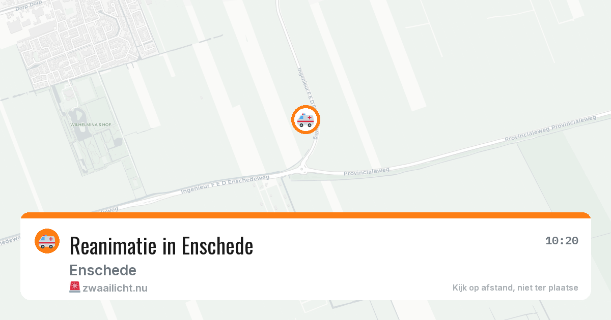 Reanimatie in Enschede — 21 jan 2026