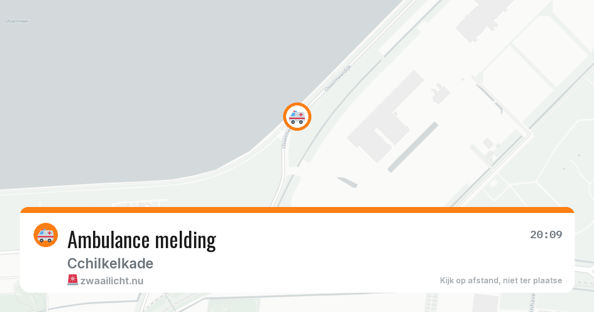 Ambulance melding — 16 mrt 2026