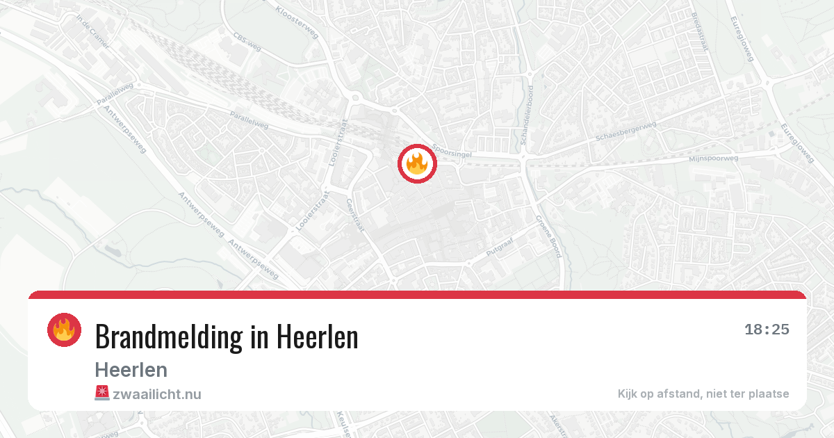 Brandmelding in Heerlen — 4 jun 2026