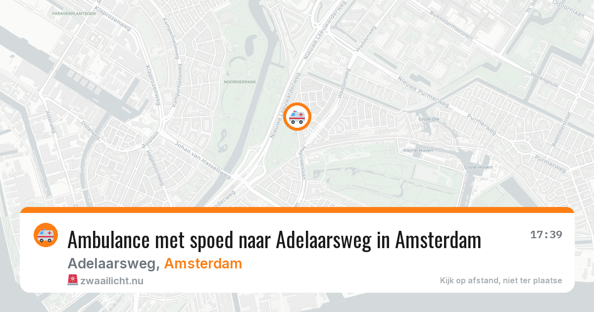 Ambulance met spoed naar Adelaarsweg in Amsterdam — 23 mei 2026