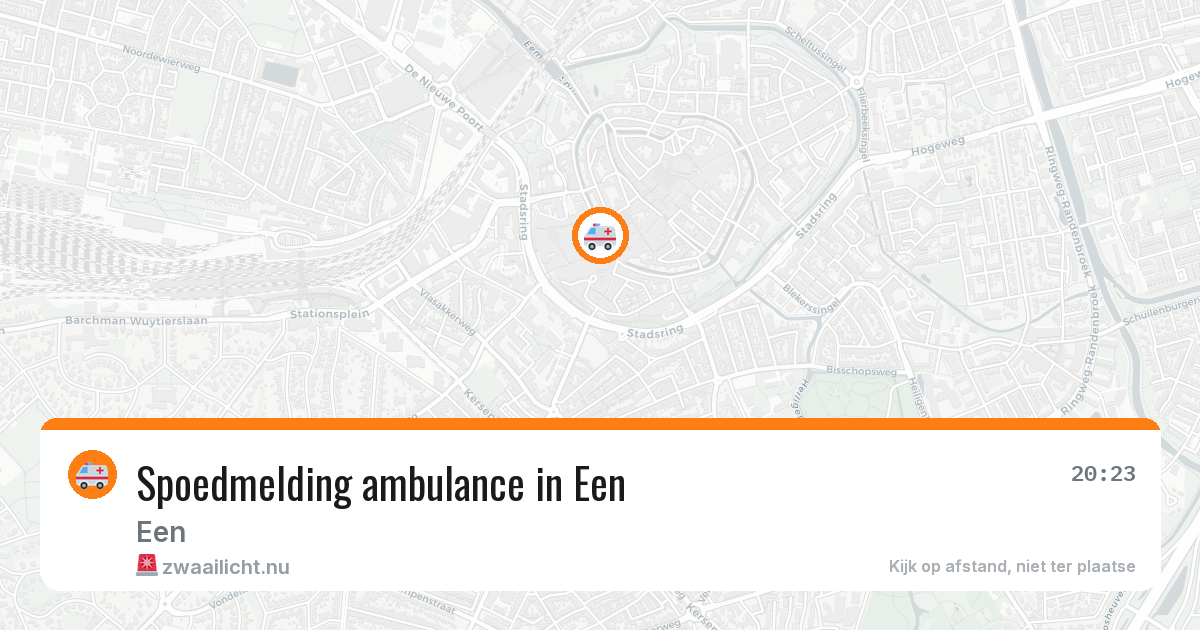 Spoedmelding ambulance in Een — 6 apr 2026