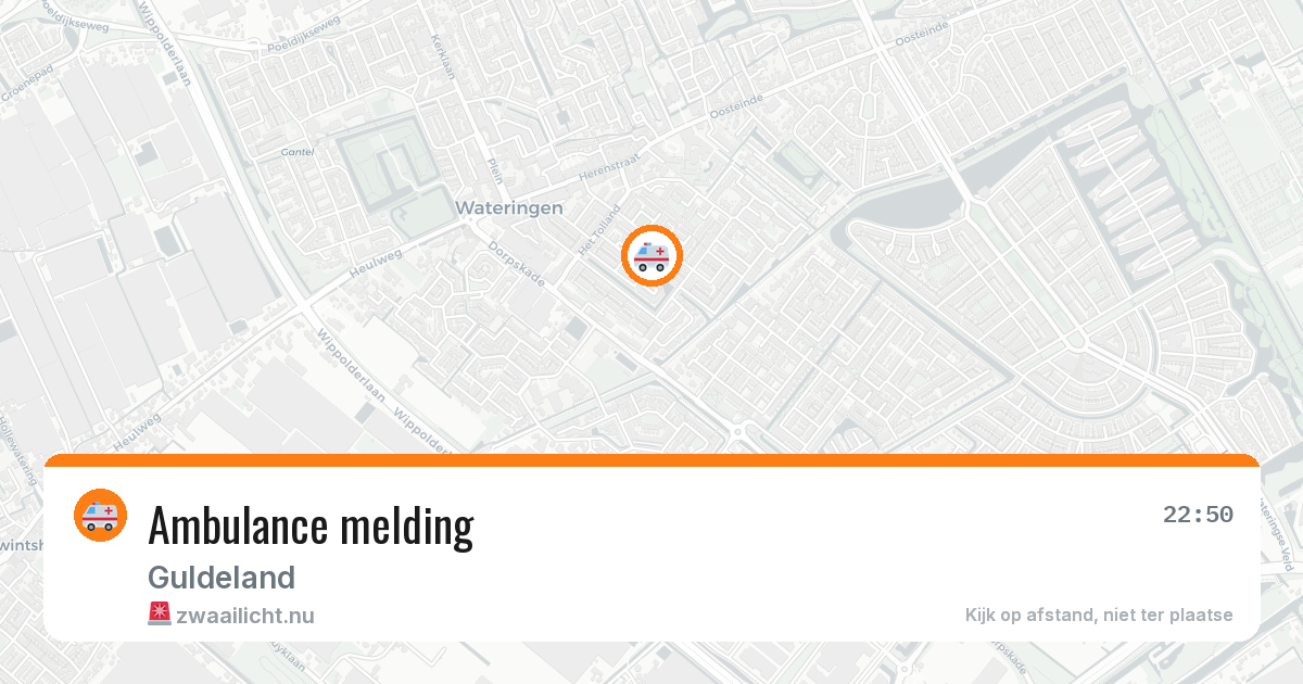 Ambulance melding — 14 jul 2026