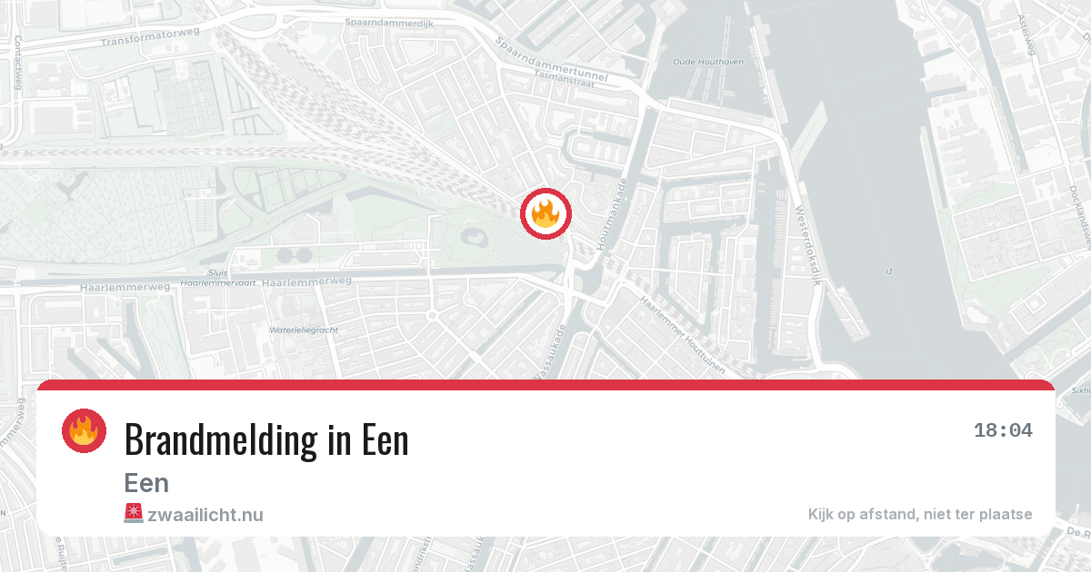 Brandmelding in Een — 14 jul 2026