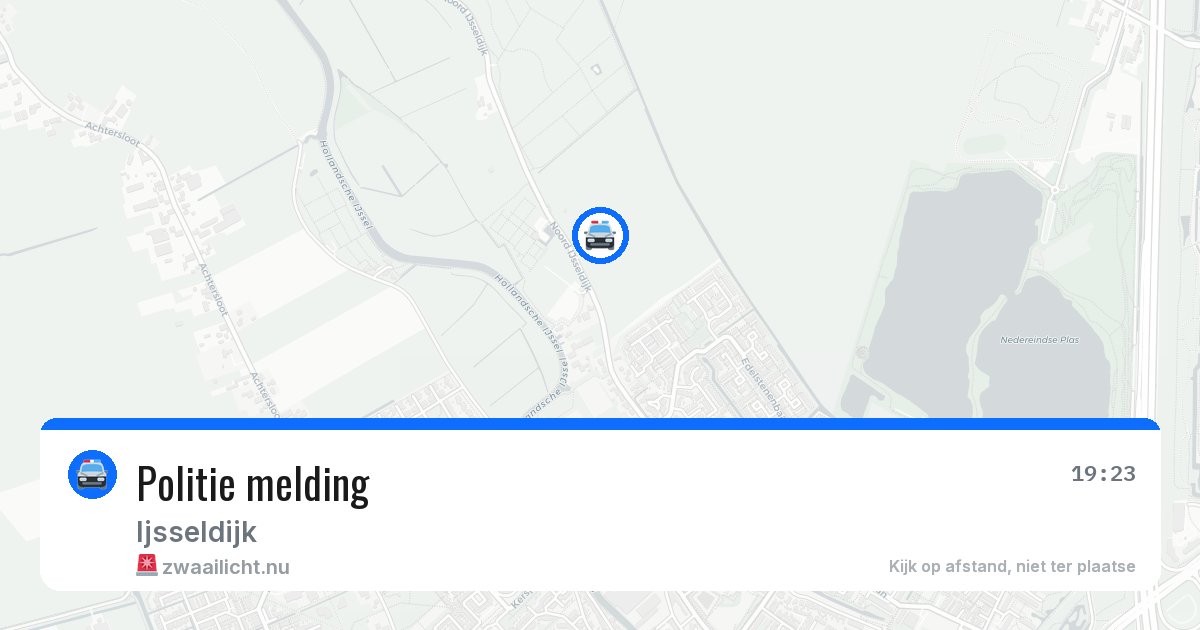 Politie melding — 8 apr 2026