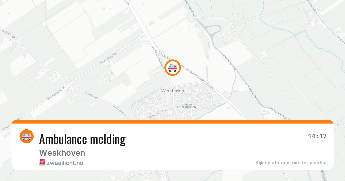 Ambulance melding — 30 jun 2026