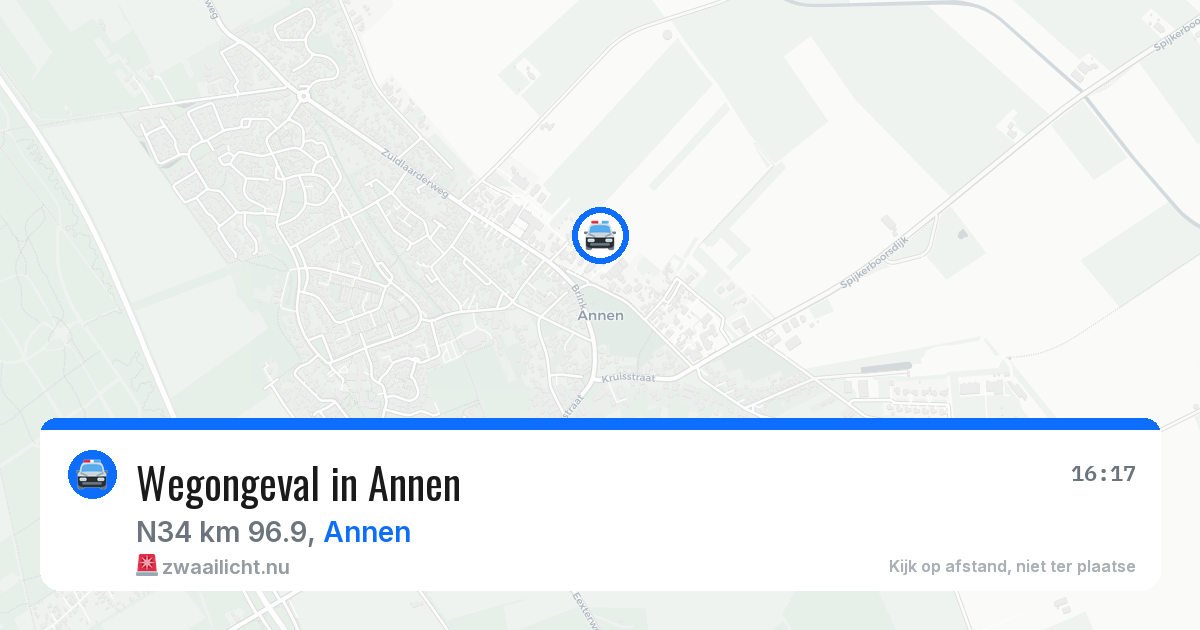 Wegongeval in Annen — 12 mei 2026