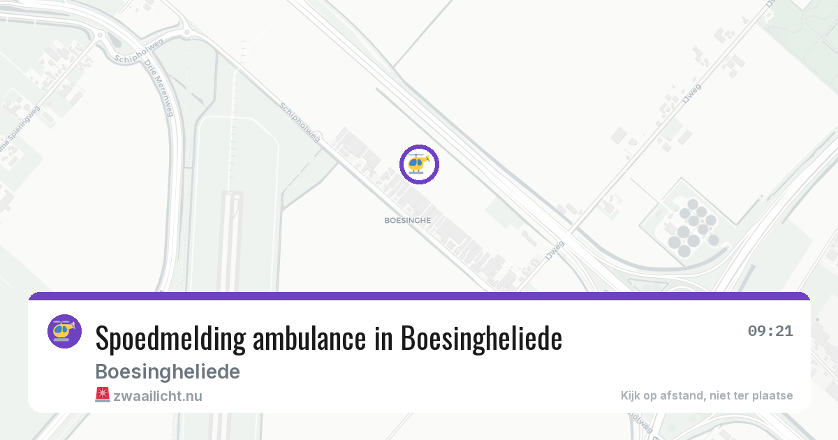 Spoedmelding ambulance in Boesingheliede — 16 feb 2026