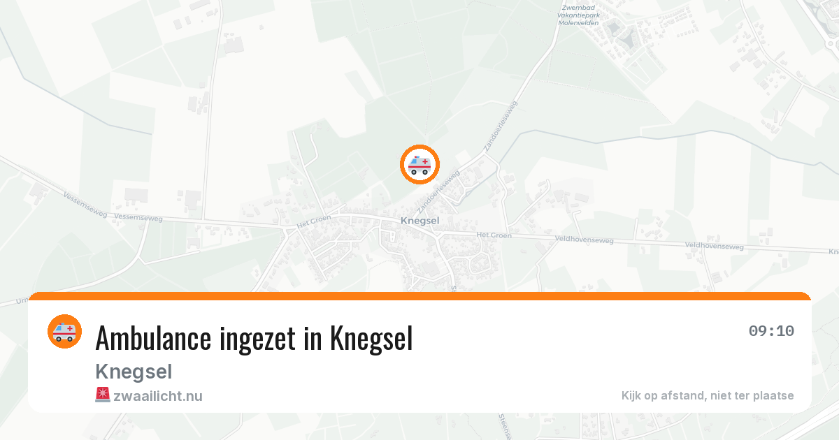 Ambulance ingezet in Knegsel — 27 jun 2026