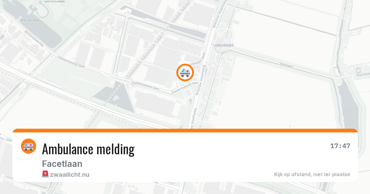 Ambulance melding — 23 jul 2026