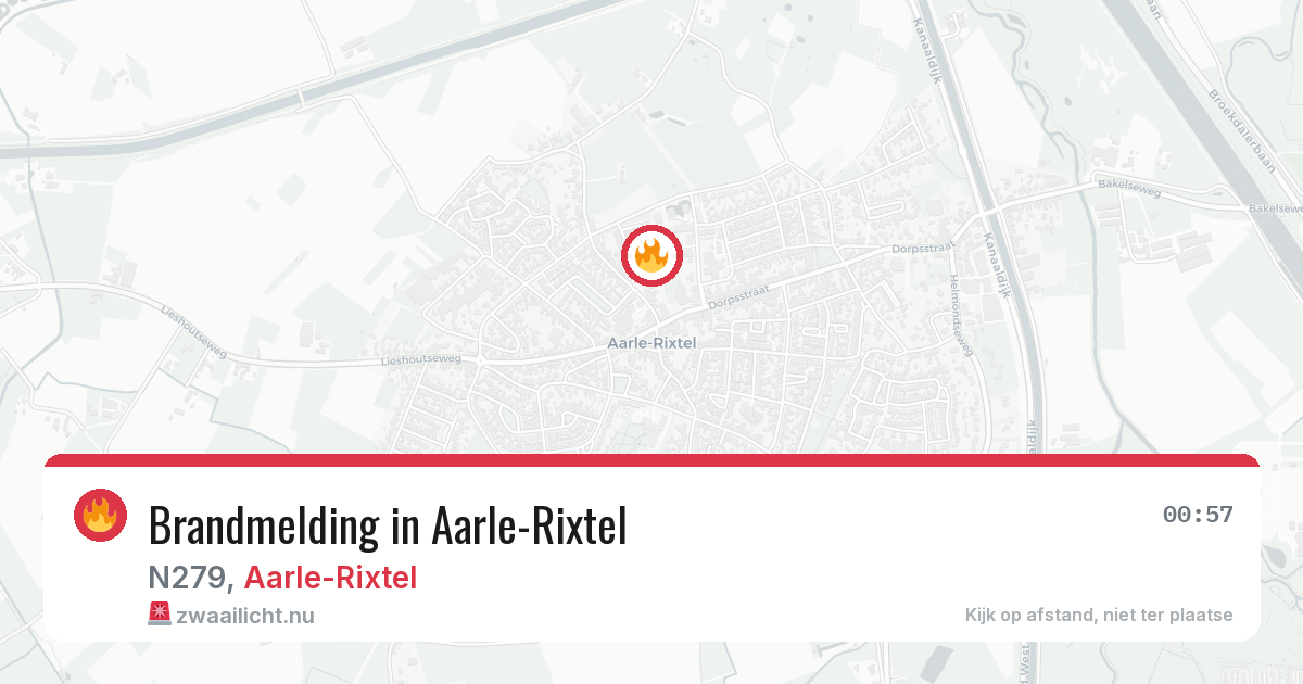 Brandmelding in Aarle-Rixtel — 4 jun 2026