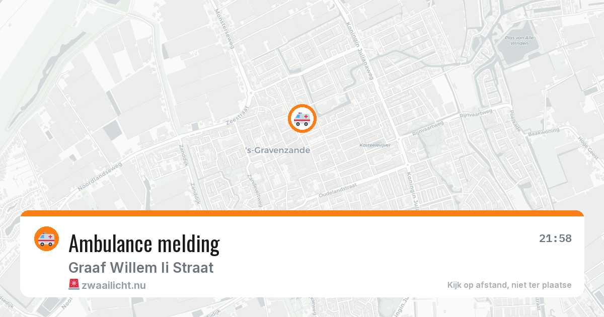 Ambulance melding — 4 apr 2026