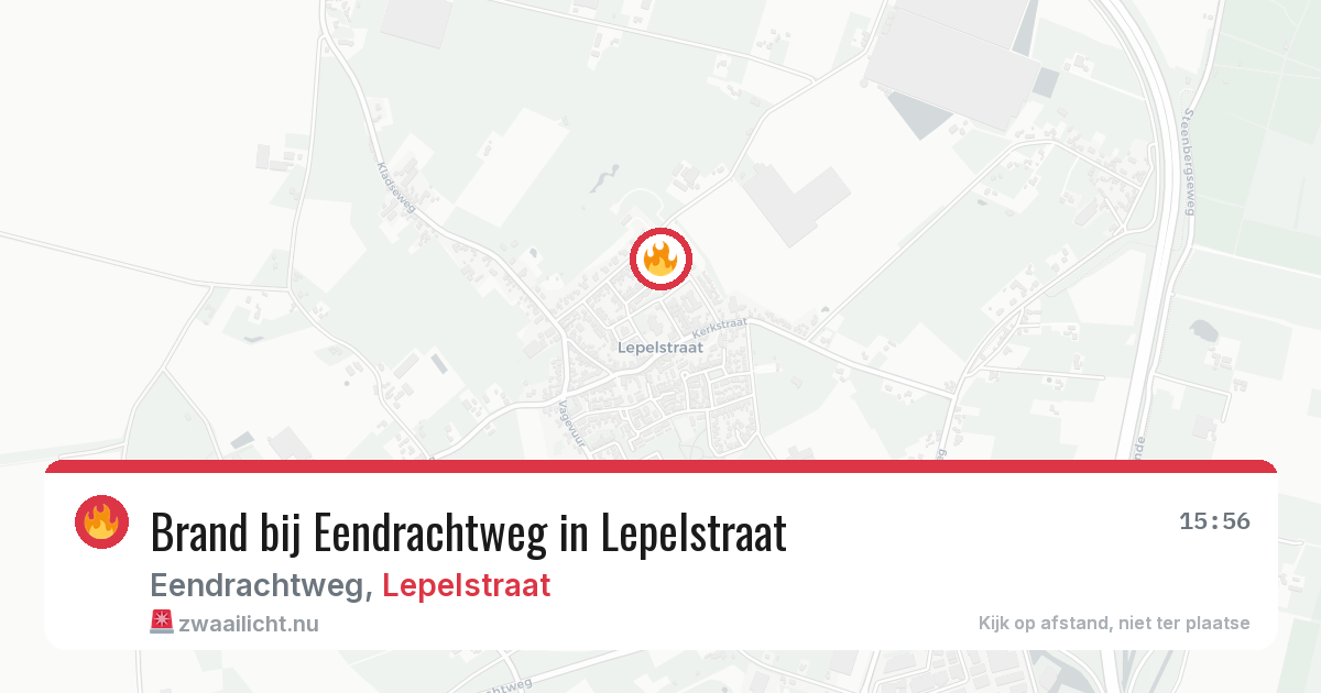 Brand bij Eendrachtweg in Lepelstraat — 20 feb 2026
