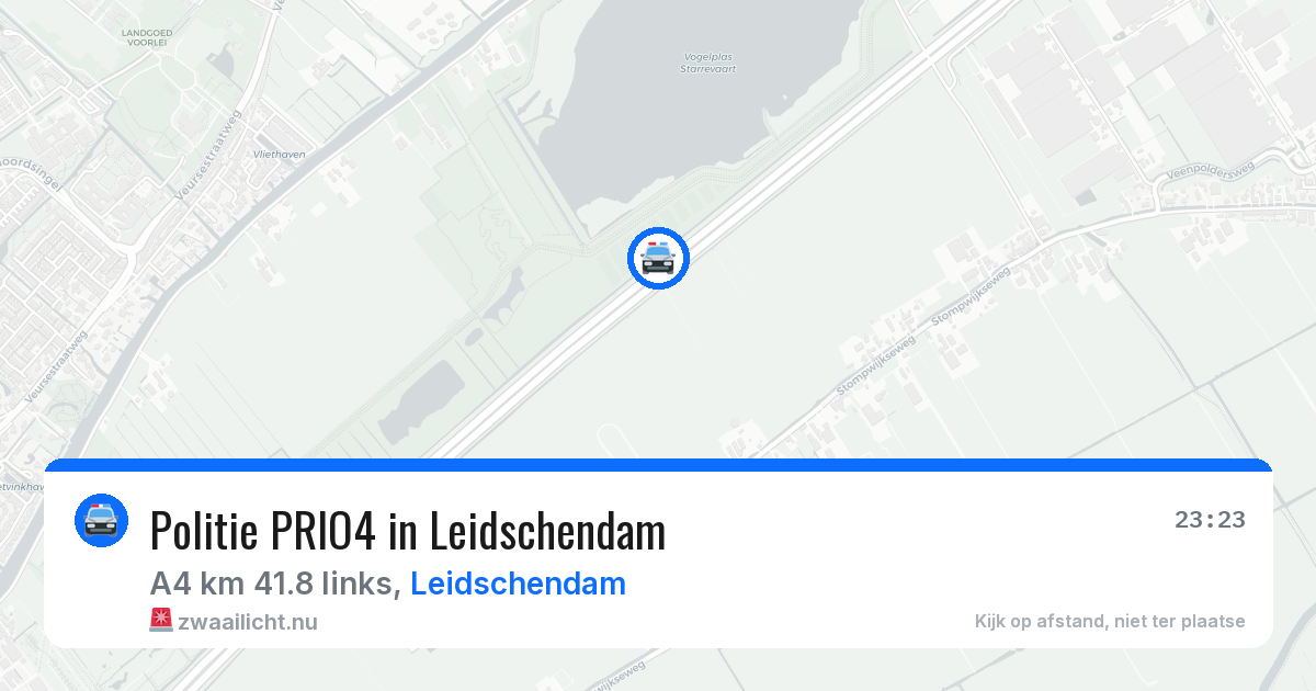 Politie PRIO4 in Leidschendam — 13 mrt 2026 | 🚨 Zwaailicht.nu