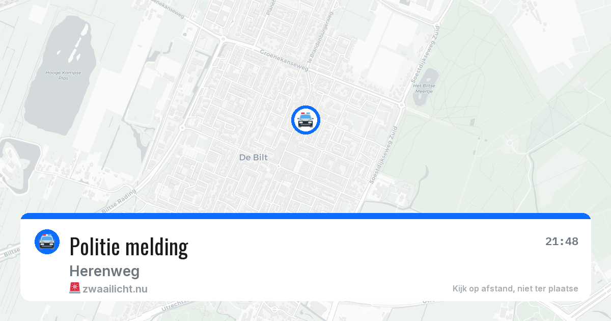 Politie melding — 12 jul 2026