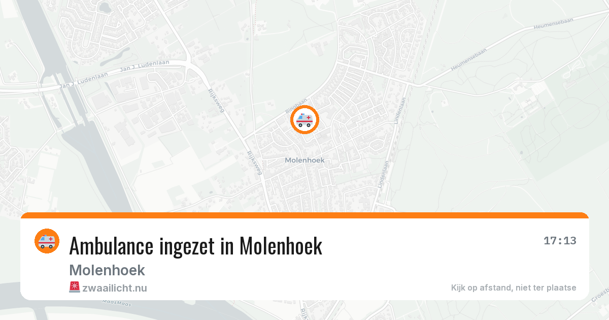 Ambulance ingezet in Molenhoek — 14 jul 2026