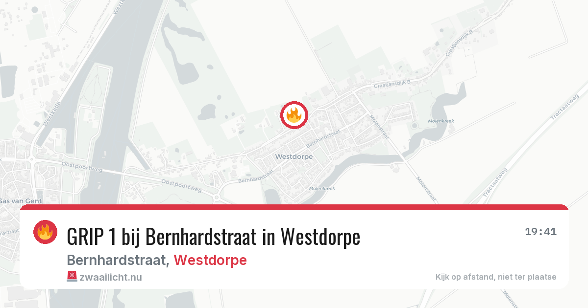 GRIP 1 bij Bernhardstraat in Westdorpe — 26 mrt 2026