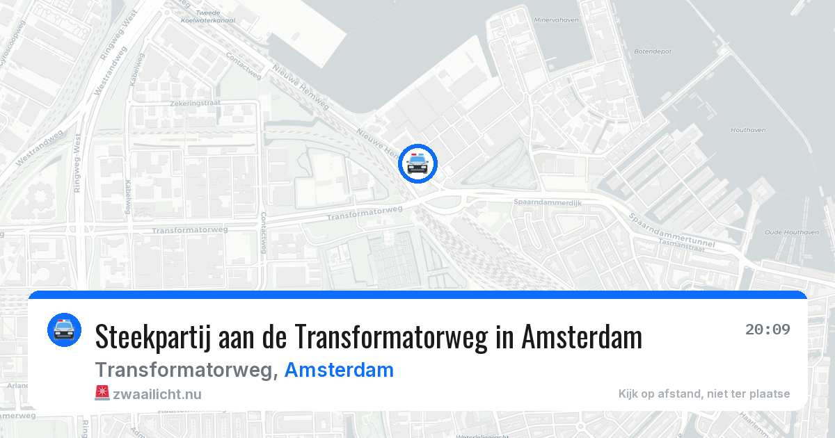 Steekpartij aan de Transformatorweg in Amsterdam — 14 jul 2026