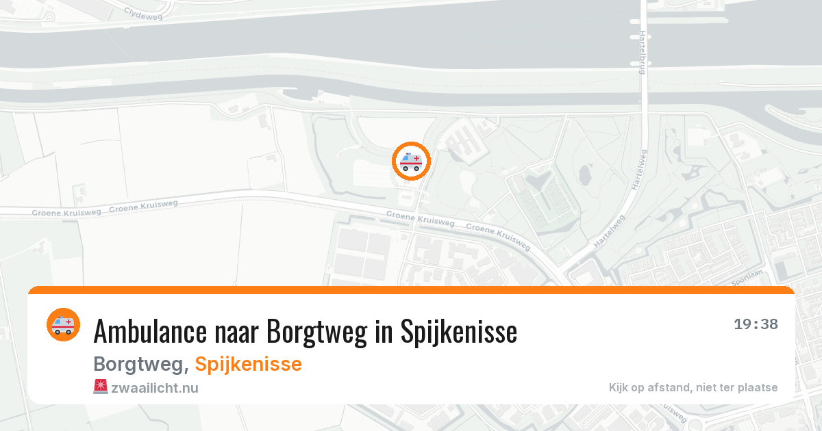 Ambulance naar Borgtweg in Spijkenisse — 26 mrt 2026