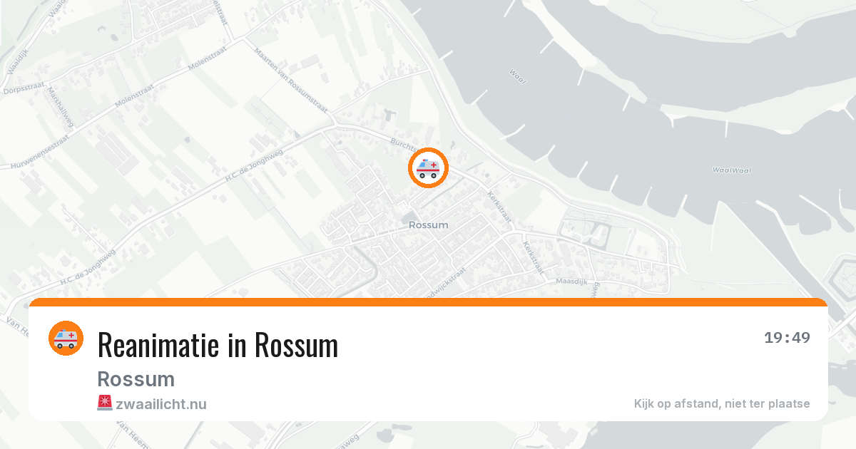 Reanimatie in Rossum — 28 apr 2026