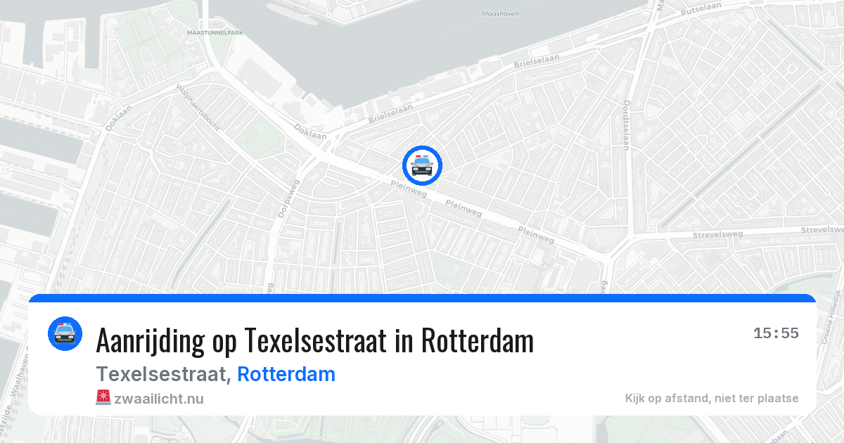 Aanrijding op Texelsestraat in Rotterdam — 13 mei 2026