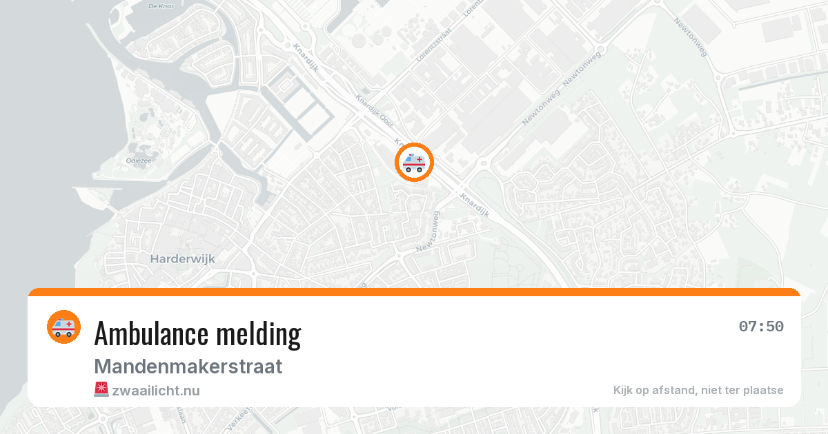 Ambulance melding — 22 jan 2026