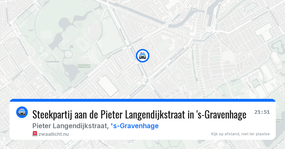 Steekpartij aan de Pieter Langendijkstraat in 's-Gravenhage — 20 mei 2026