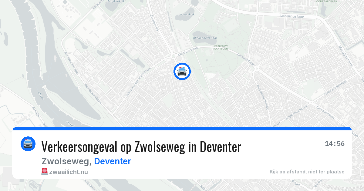 Verkeersongeval op Zwolseweg in Deventer — 24 jul 2026