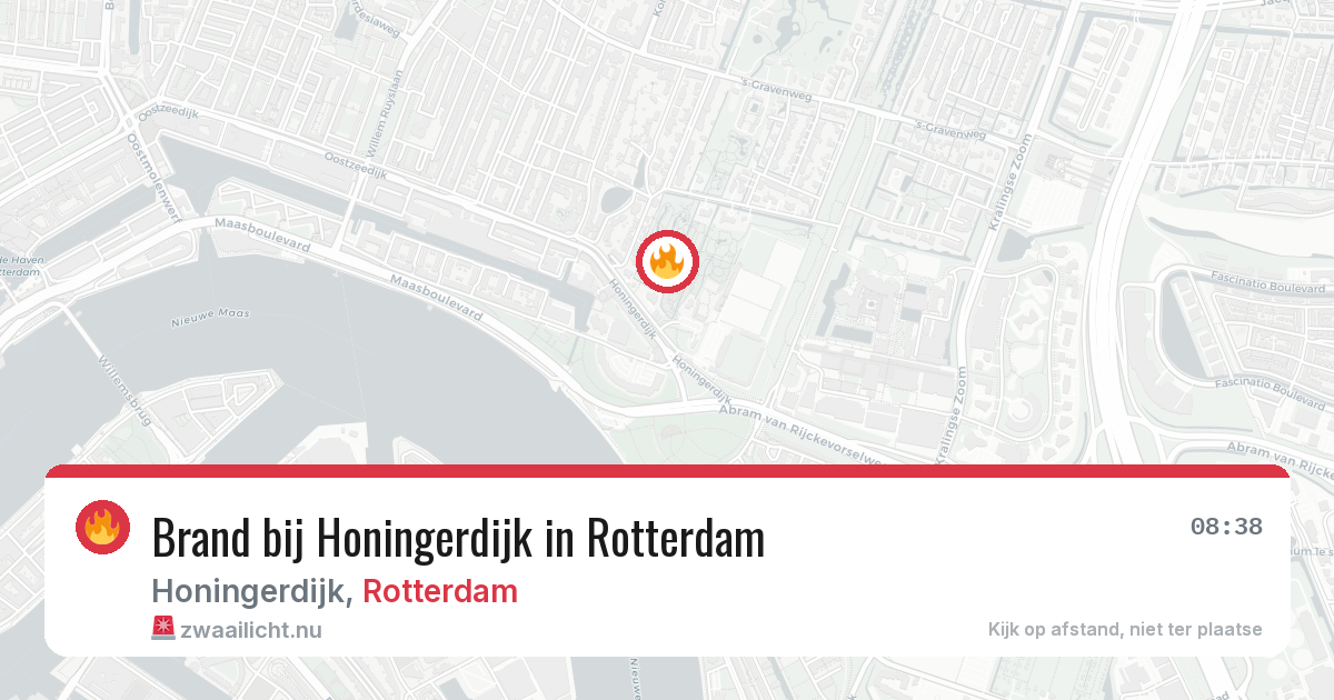 Brand bij Honingerdijk in Rotterdam — 22 mei 2026