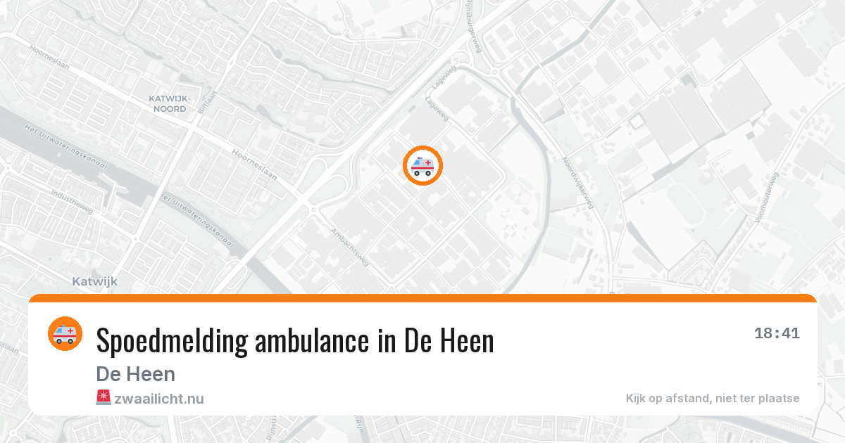 Spoedmelding ambulance in De Heen — 7 feb 2026