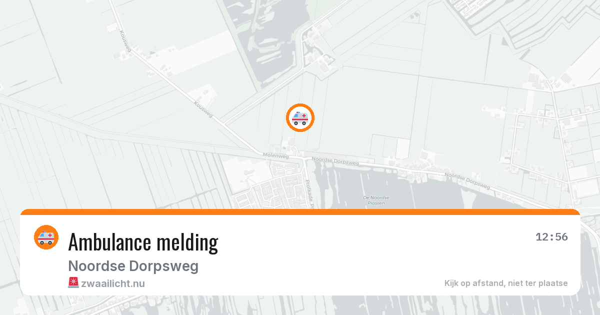 Ambulance melding — 21 jul 2026