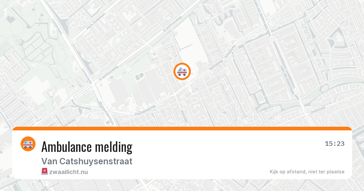Ambulance melding — 17 jul 2026