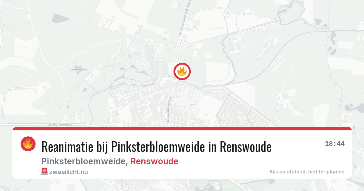 Reanimatie bij Pinksterbloemweide in Renswoude — 11 jul 2026