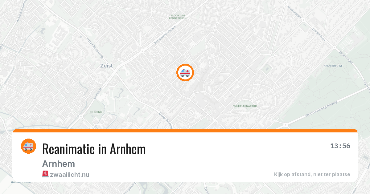 Reanimatie in Arnhem — 18 jan 2026