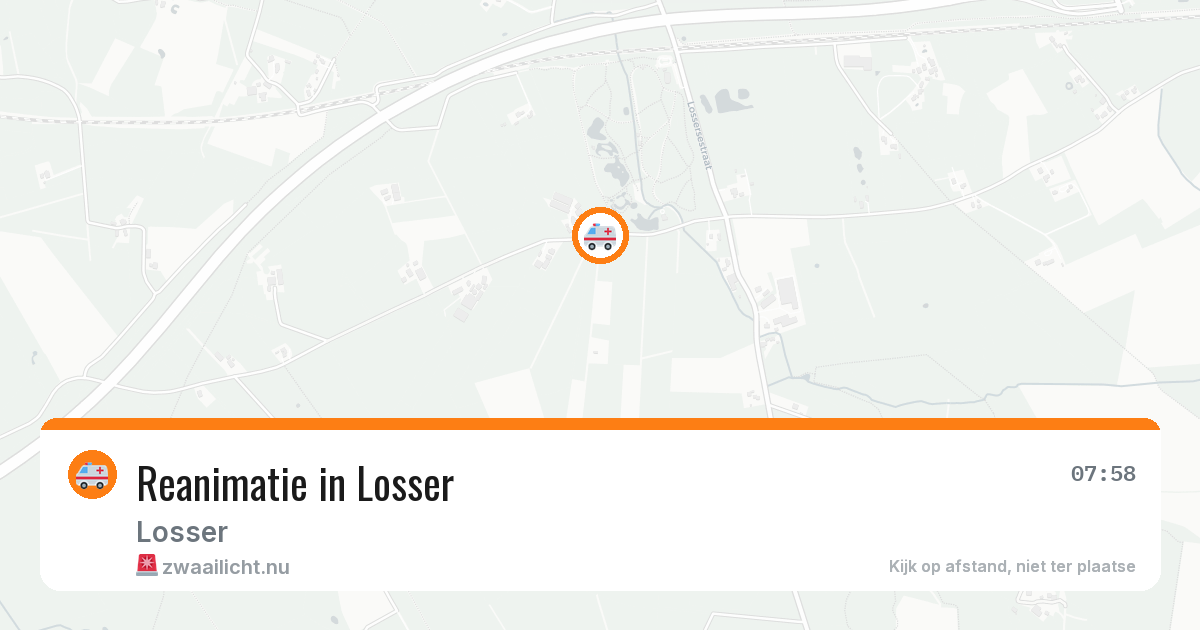 Reanimatie in Losser — 4 jun 2026