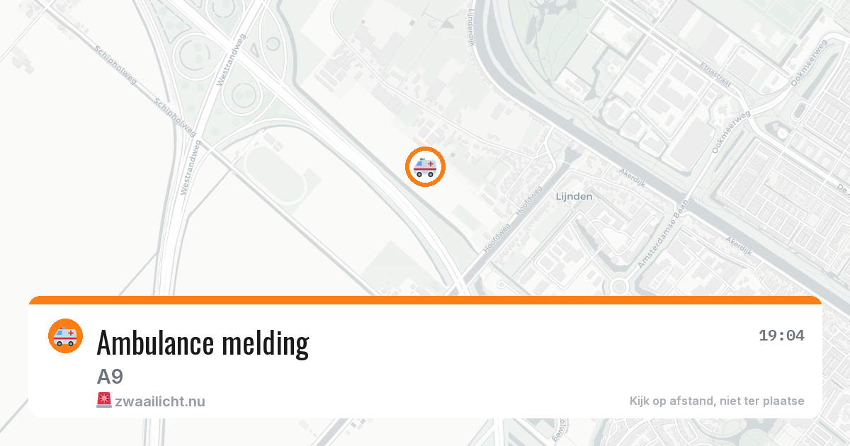 Ambulance melding — 24 mrt 2026 | 🚨 Zwaailicht.nu
