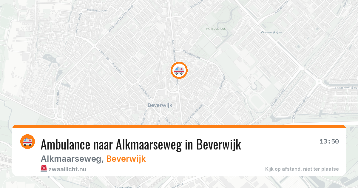 Ambulance naar Alkmaarseweg in Beverwijk — 11 jul 2026