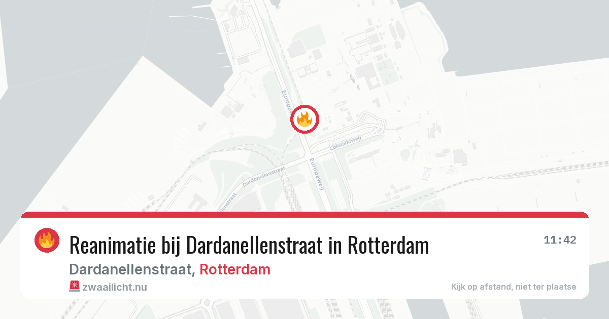 Reanimatie bij Dardanellenstraat in Rotterdam — 20 mei 2026