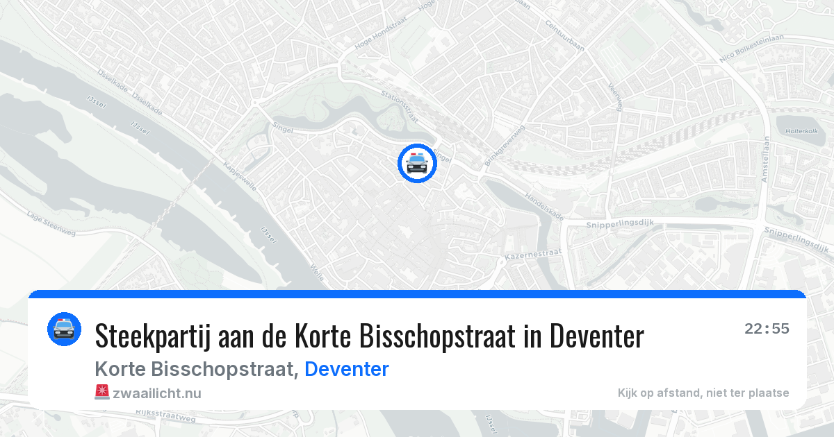 Steekpartij aan de Korte Bisschopstraat in Deventer — 10 jul 2026