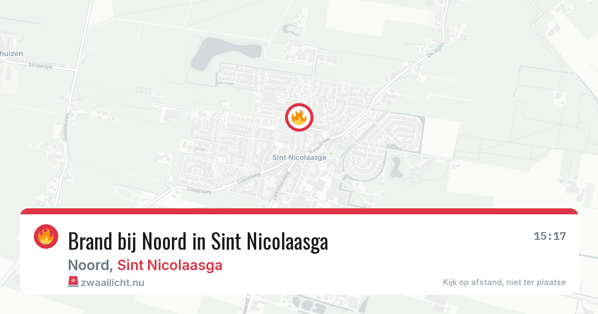 Brand bij Noord in Sint Nicolaasga — 10 jul 2026