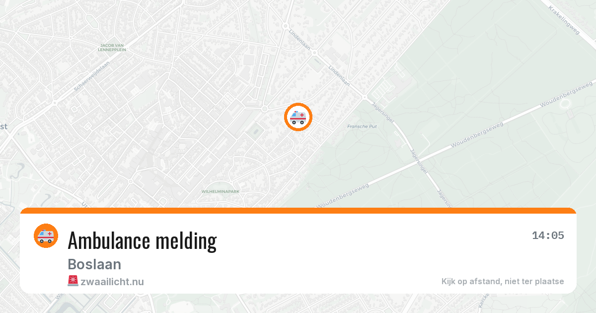 Ambulance melding — 23 jul 2026