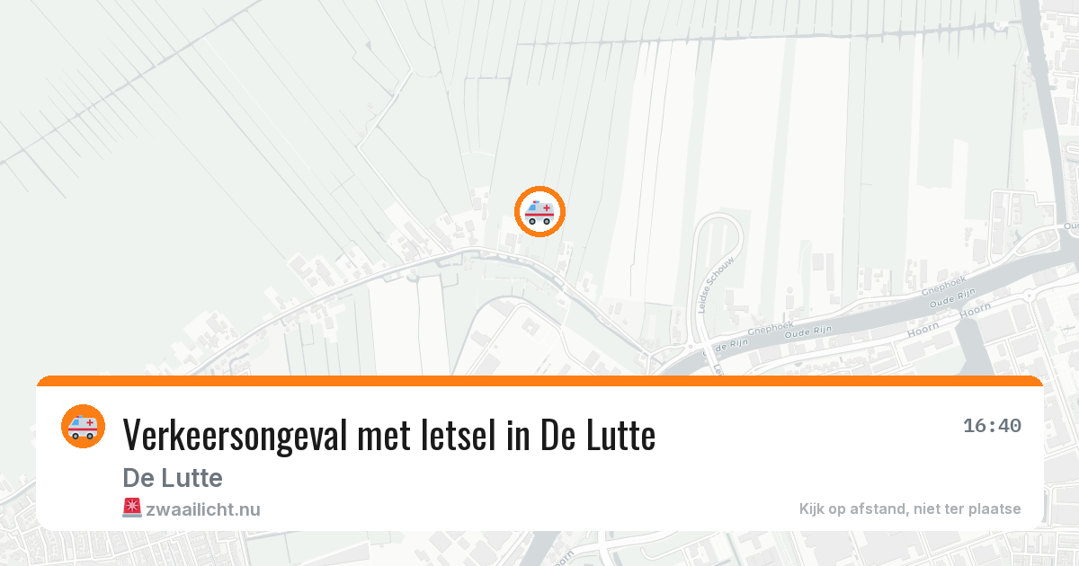 Verkeersongeval met letsel in De Lutte — 30 jan 2026