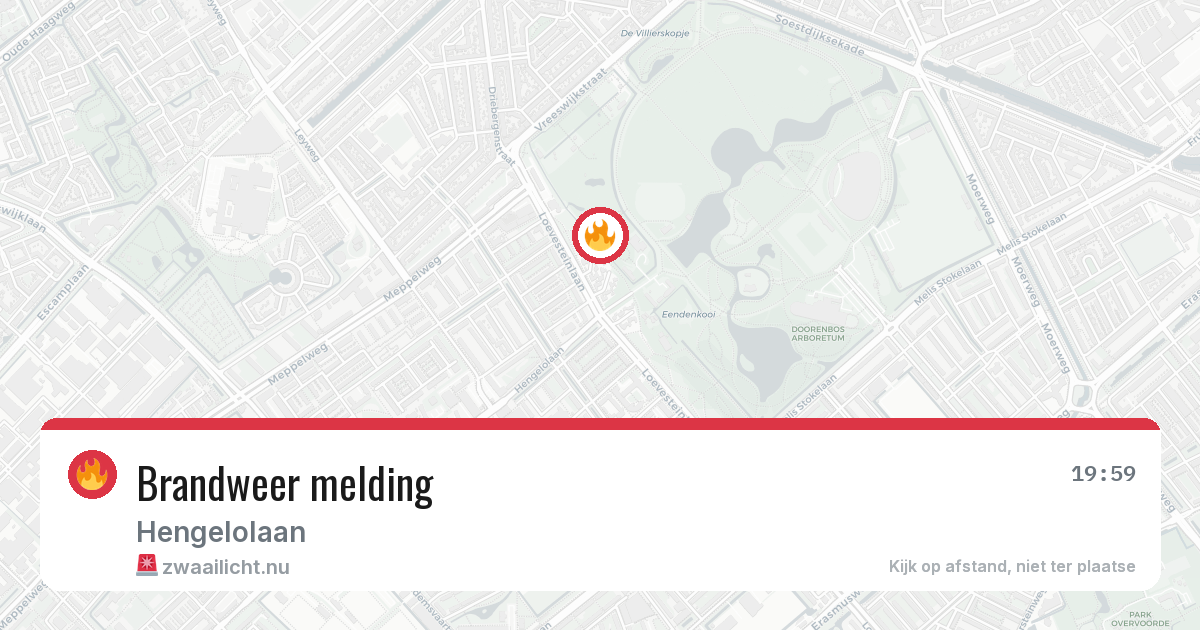 Brandweer melding — 11 apr 2026
