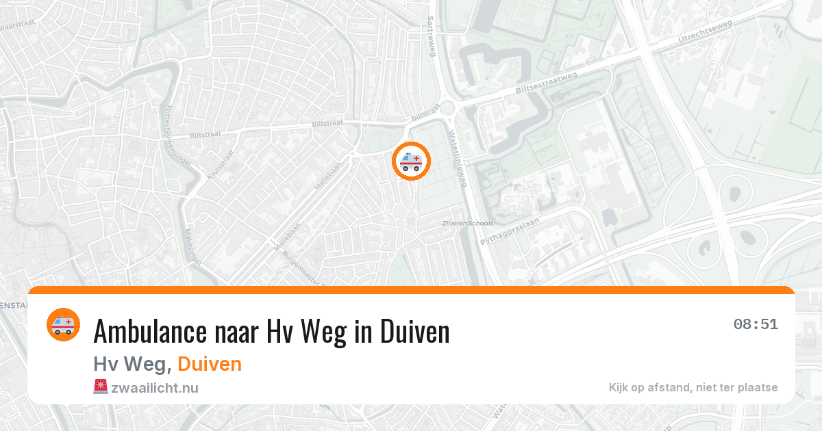 Ambulance naar Hv Weg in Duiven — 17 jul 2026