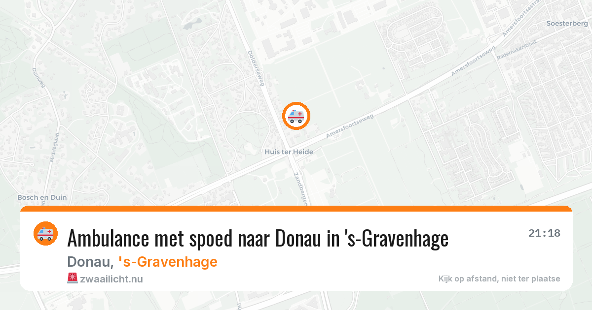 Ambulance met spoed naar Donau in 's-Gravenhage — 11 feb 2026