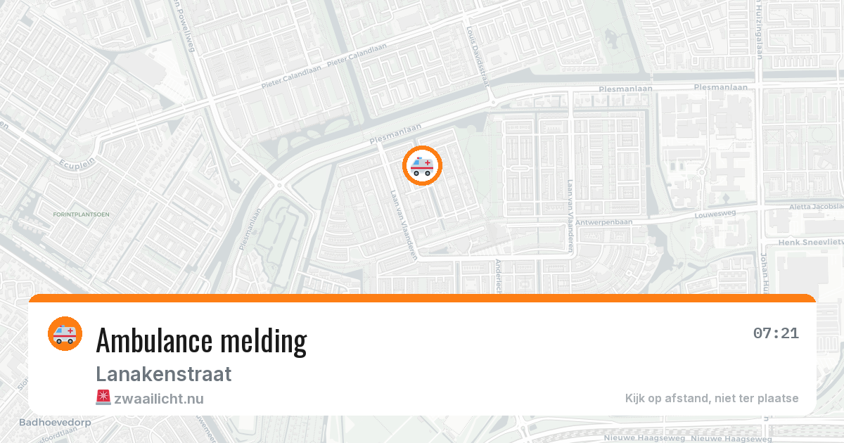 Ambulance melding — 2 jun 2026