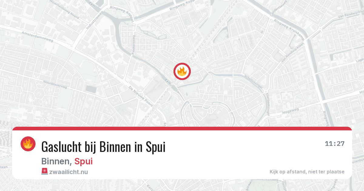 Gaslucht bij Binnen in Spui — 4 mrt 2026