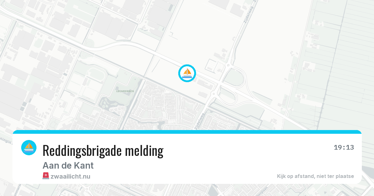 Reddingsbrigade melding — 11 jul 2026
